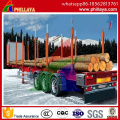 Stake Type Cargo Log Tranport Side Wall Flatbed Trailer